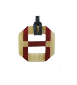 Horn Lacquer Pendant 5777