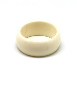 Buffalo Bone Scarf Ring 9048