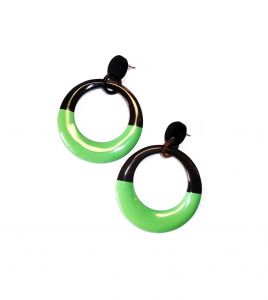 Lacquer Horn Earrings 2868