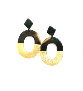 Lacquer Horn Earrings 2871