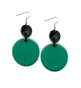 Horn Lacquer Earrings 2840