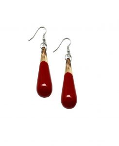 Horn Lacquer Earrings 2851