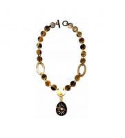 Buffalo Horn Necklace 4748