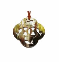 Handmade Buffalo Horn Pendant 5811