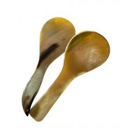 Handmade Buffalo Horn Salad Servers
