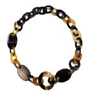 Cow Horn Necklace Gift for Her
