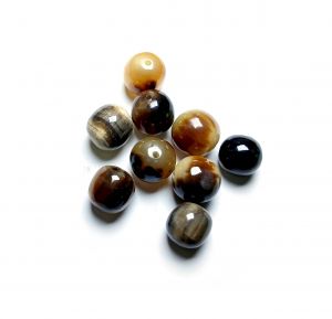 Lightweight, Durable & Sustainable Cow Horn Beads