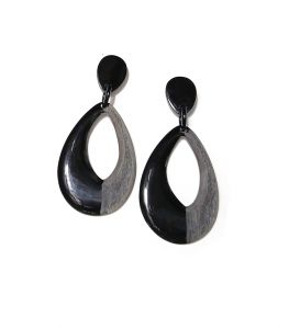 Handmade Boho Horn Earrings Jewelry Gift for Her