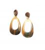 natural-cow-horn-earrings-handmade-jewelry-gift - ảnh nhỏ  1