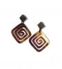 lightweight-natural-horn-earrings-for-women - ảnh nhỏ  1