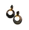 unique-handmade-cow-horn-earrings-for-women - ảnh nhỏ  1