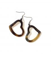 Fashion Statement Cow Horn Earrings