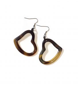 Fashion Statement Cow Horn Earrings