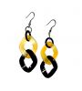 handcrafted-lightweight-cow-horn-earrings - ảnh nhỏ  1