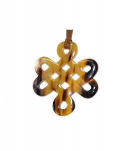Handcrafted Natural Buffalo Horn Pendant