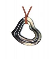 Handcrafted Natural Buffalo Horn Pendant Gift