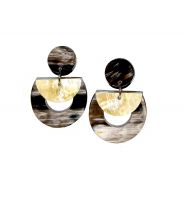 Handmade Buffalo Horn Earrings Jewellery Gift
