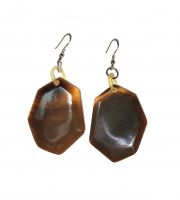Natural Buffalo Horn Earrings for Women