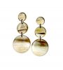 handmade-boho-horn-earrings-jewelry-gift-for-her - ảnh nhỏ  1