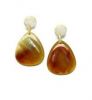 lightweight-handmade-cow-horn-earrings - ảnh nhỏ  1