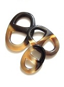 Horn Scarf Rings